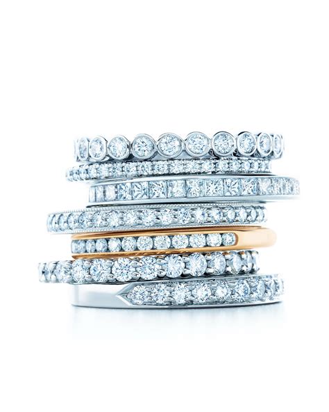 tiffany and co stacking rings